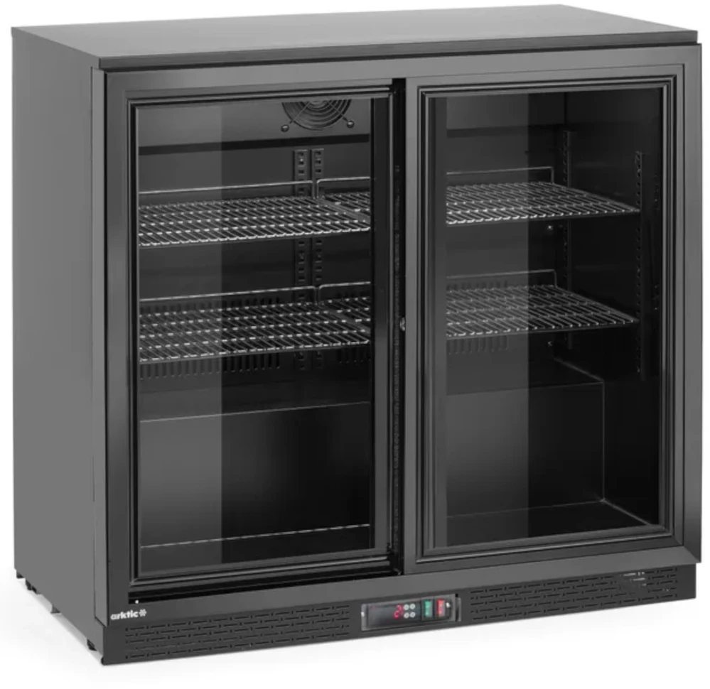 Arktic Baro šaldytuvas su 2 stumdomomis durelėmis, LED, 158 l, 160 W, 90 x 52 x 87 cm