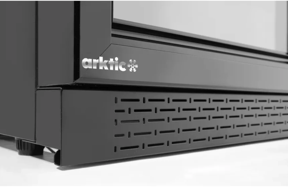 Arktic Baro šaldytuvas su 2 stumdomomis durelėmis, LED, 158 l, 160 W, 90 x 52 x 87 cm
