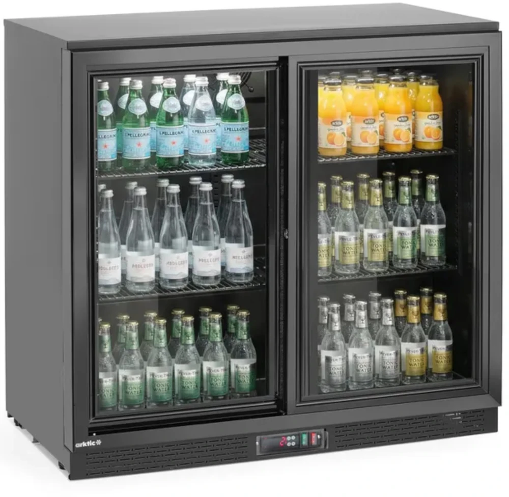 Arktic Baro šaldytuvas su 2 stumdomomis durelėmis, LED, 158 l, 160 W, 90 x 52 x 87 cm