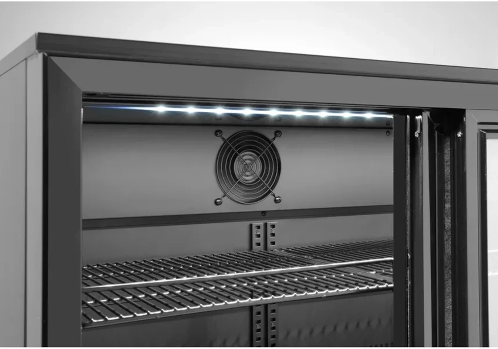 Arktic Baro šaldytuvas su 2 stumdomomis durelėmis, LED, 158 l, 160 W, 90 x 52 x 87 cm