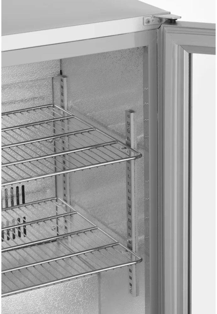 Arktic Po stalviršiu montuojamas barinis šaldytuvas, 1 durų, LED, 75 l, 120 W, 53x50x84 cm - sidabro spalvos