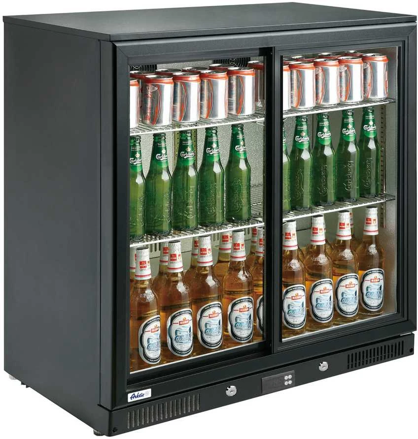 Arktic Baro šaldytuvas gėrimams, 2 durų, plotis 90cm, 228L