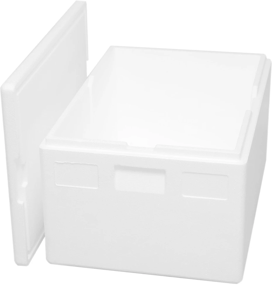 Arpack Termobox polistirolo termodėžė su dangčiu, PZH sertifikatas, 685x485x265mm, 53L