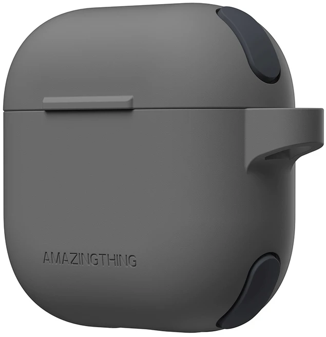 Dėklas AmazingThing Omni Case for AirPods 4 - juodas