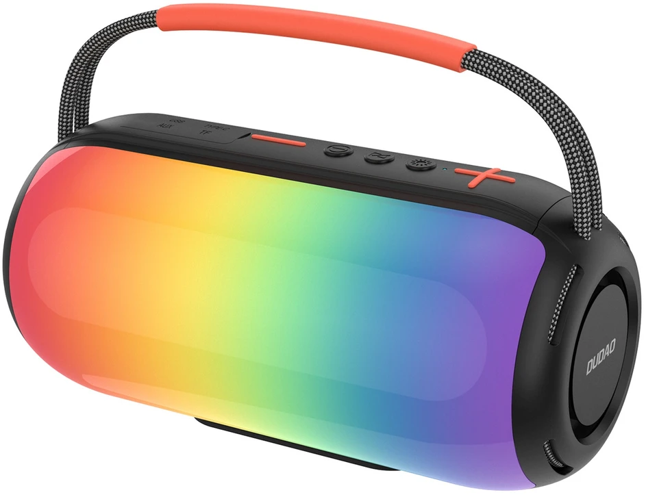 Ausinės Dudao Y21 Belaidės Speaker with RGB Backlight Bluetooth 5.3 - Juodas