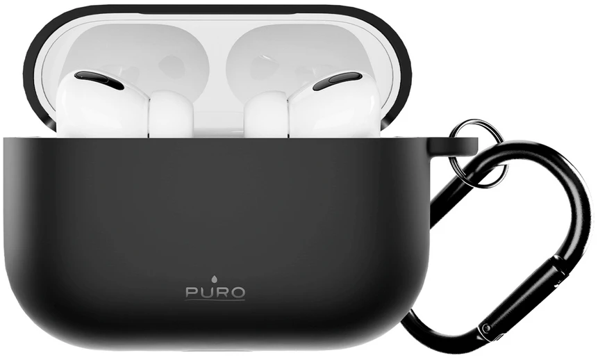 Dėklas Puro Icon Case for AirPods Pro 3 - Juodas
