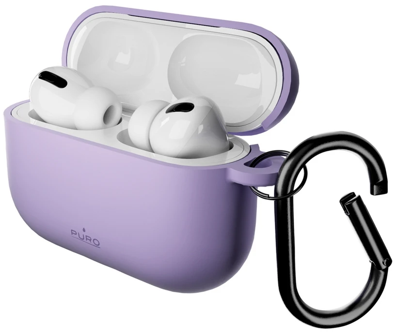 Dėklas Puro Icon Case for AirPods Pro 3 - Violetinė