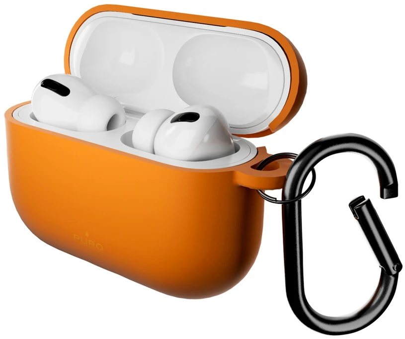 Dėklas Puro Icon Case for AirPods Pro 3 - Oranžinis