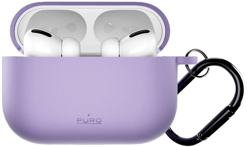Dėklas Puro Icon Case for AirPods Pro 3 - Violetinė