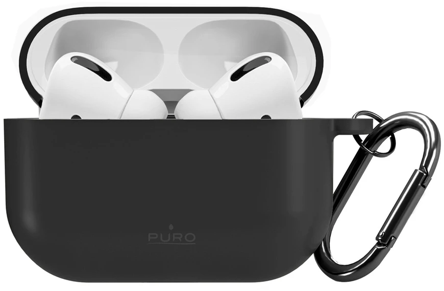 Dėklas Puro Icon Case for AirPods Pro 3 - Juodas