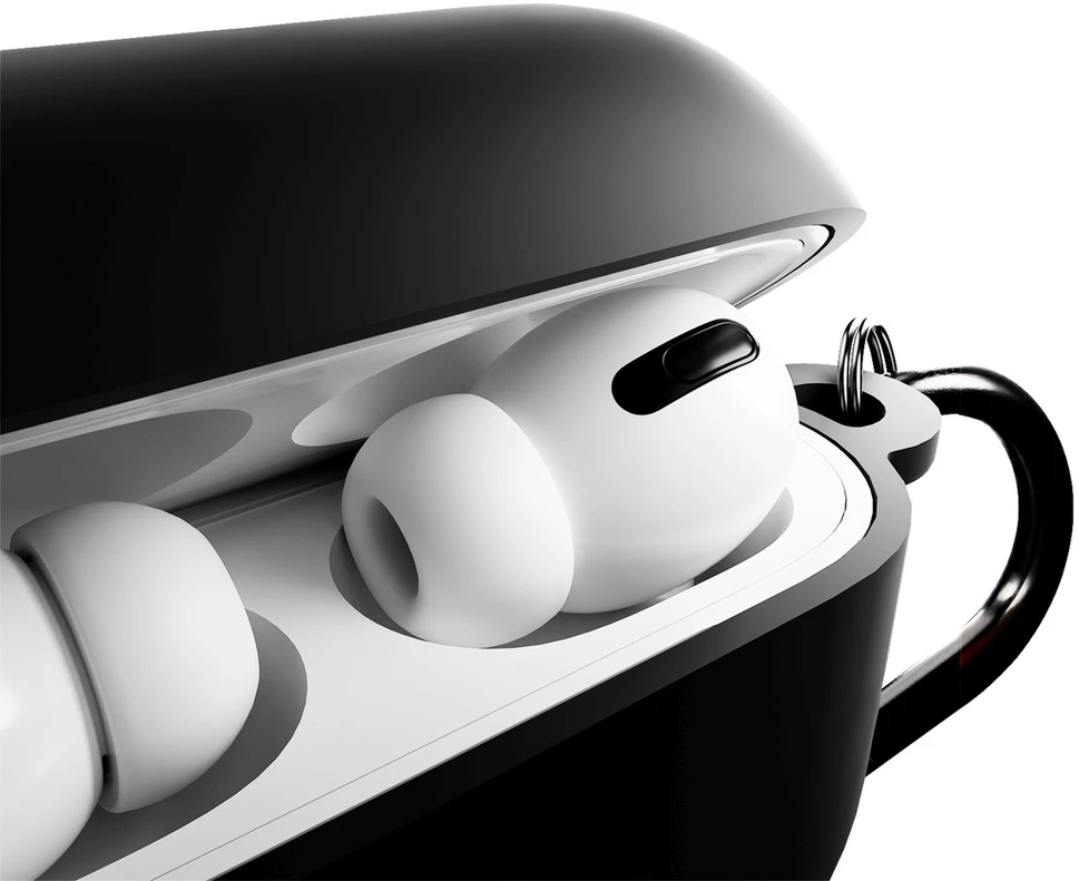 Dėklas Puro Icon Case for AirPods Pro 3 - Juodas