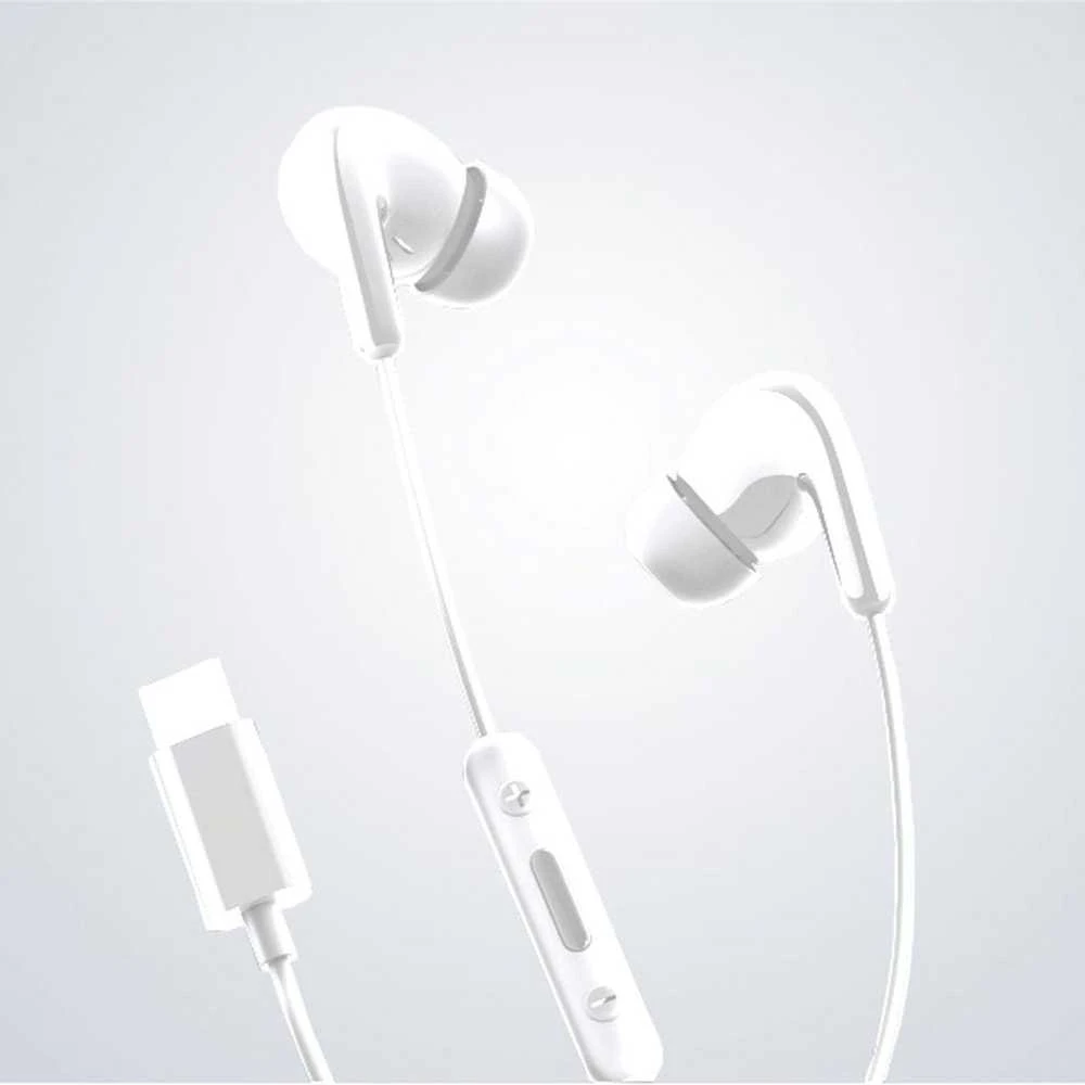 Xiaomi Type-C ausinės,  Su mikrofonu | USB, Baltos