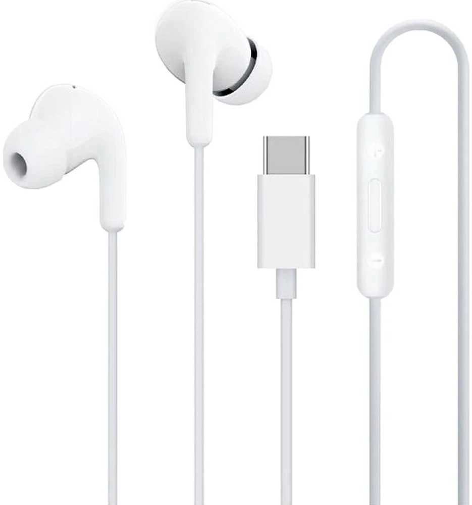 Xiaomi Type-C ausinės,  Su mikrofonu | USB, Baltos