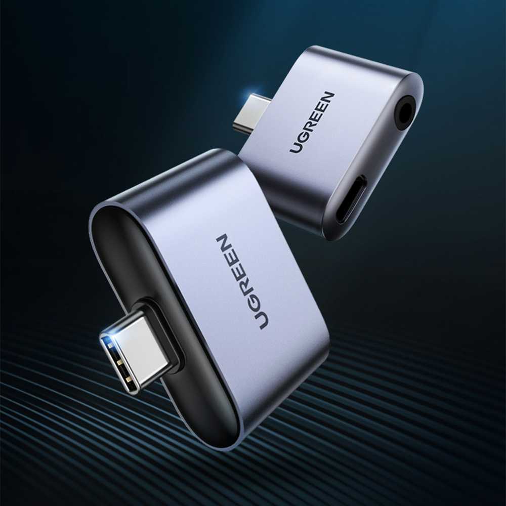 UGREEN CM231 USB-C – USB-C 3,5 mm adapteris