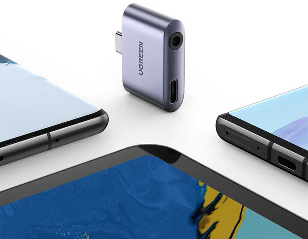 UGREEN CM231 USB-C – USB-C 3,5 mm adapteris