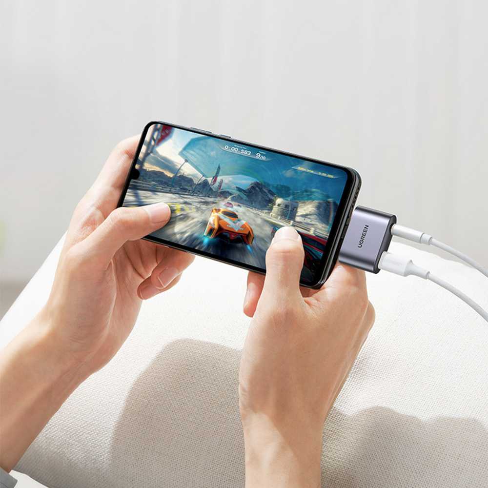 UGREEN CM231 USB-C – USB-C 3,5 mm adapteris