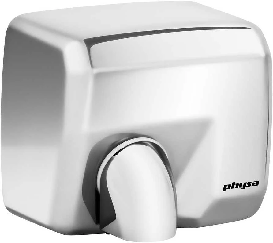 automatinė džiovyklė do rąk ścienna 2300W sidabrinė Physa Vella sidabrinis