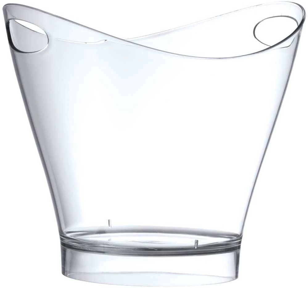 Bar Up Ovalus permatomas šampano vyno dubuo 6 l