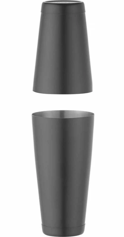 Bar Up 2 dalių Boston purtytuvas gėrimams ir kokteiliams Tin on Tin 0,8 l - juodas