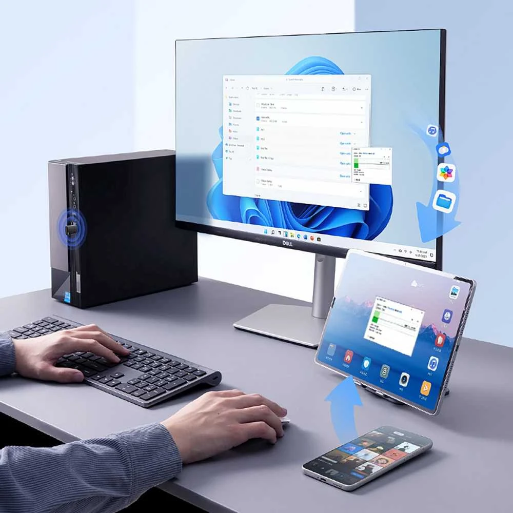 Adapteris Baseus (BA04+) Bluetooth 5.4 USB juodas