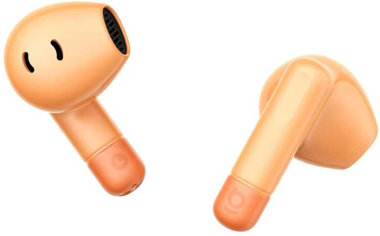 Baseus Bass BS2 Lite ausinės - oranžinės spalvos pora