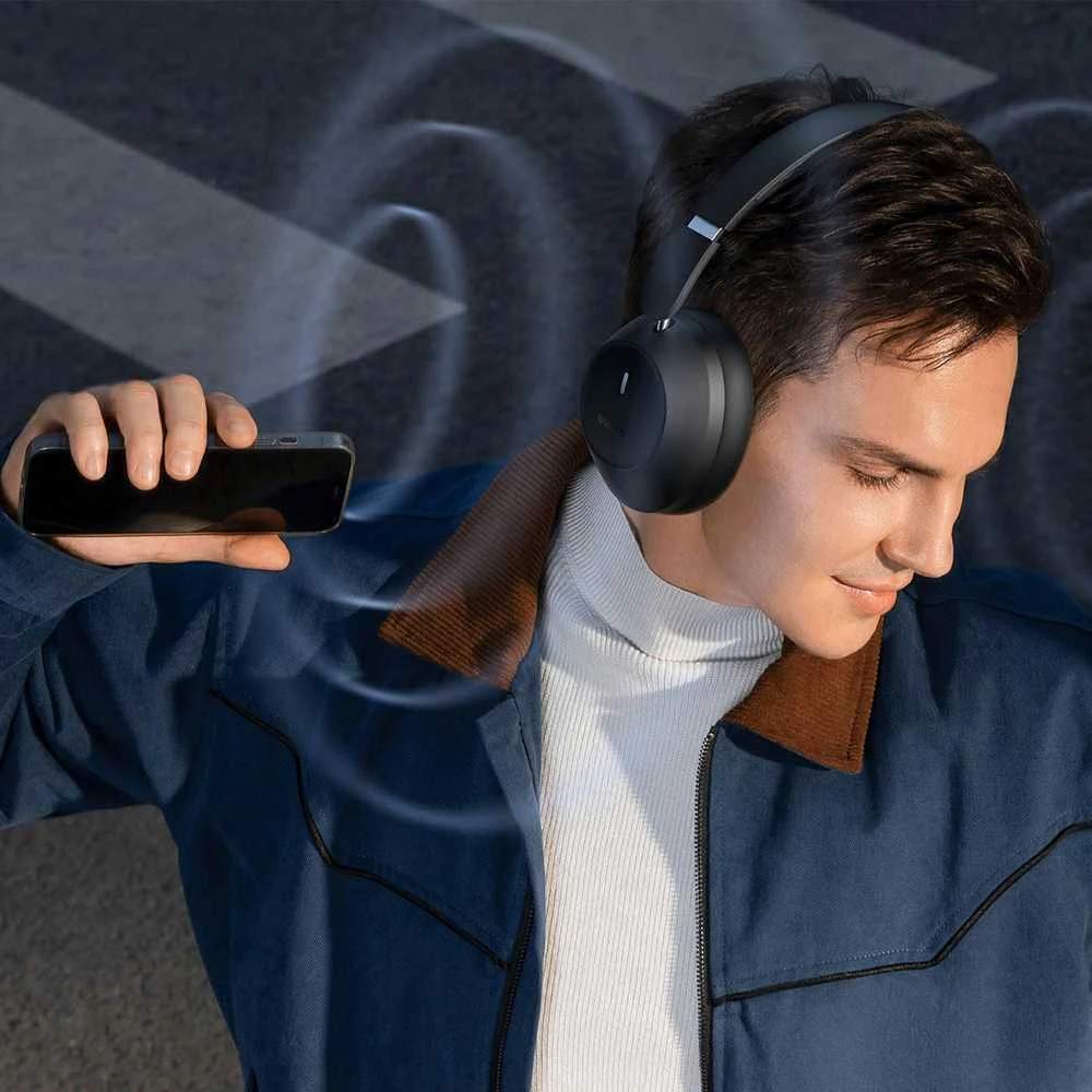 Baseus Bass 30 Max belaidės ausinės (juodos)