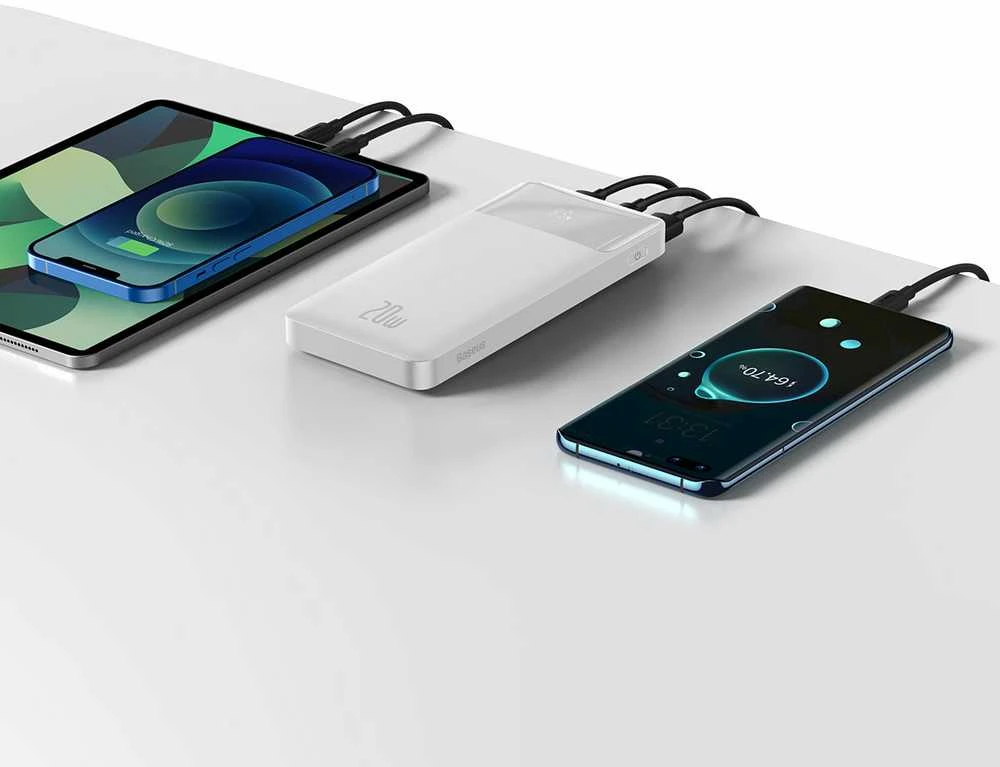 „Baseus Bipow Powerbank“, 10 000 mAh, 20 W (ax)