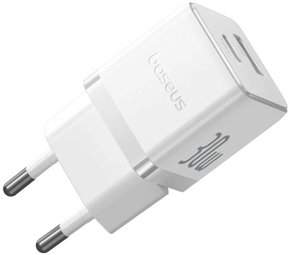 Baseus Palm 30W USB-C USB-A - balta