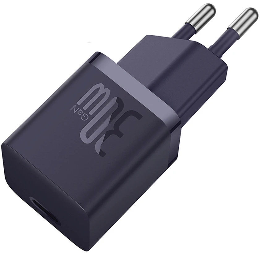 Baseus GaN5 30W USB-C EU - violetinė