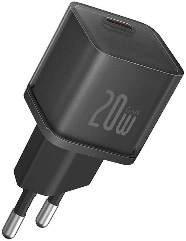 Baseus GAN5S P10162503113-00 Mains Charger PD 20 W Juodas
