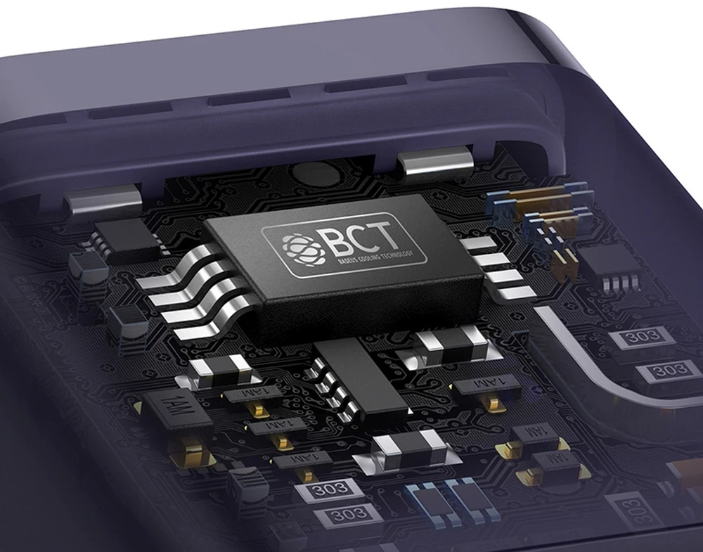 Baseus GaN5 30W USB-C EU - violetinė