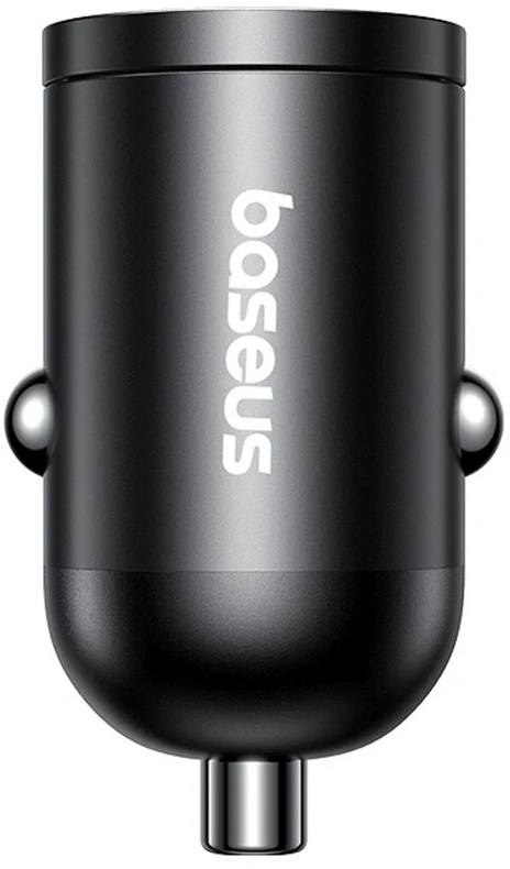 Įkroviklis automobilinis pakrovėjas Baseus PrimeTrip VP2 45W USB-C su kabeliu 60W USB-C į USB-C 1m - juoda