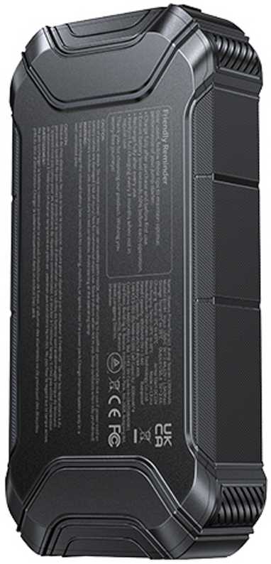 Išorinis akumuliatorius (Powerbank) su automobilio užvedimo funkcija max 5000A 44.4Wh su PTC pašildymu IP55 USB-A/USB-C 15W PrimeTrip VJ1 BASEUS