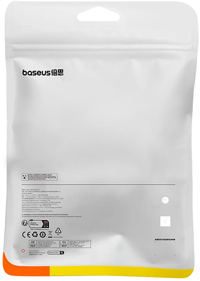Baseus Silky 3A USB-A – USB-C kabelis 1 m – juodas