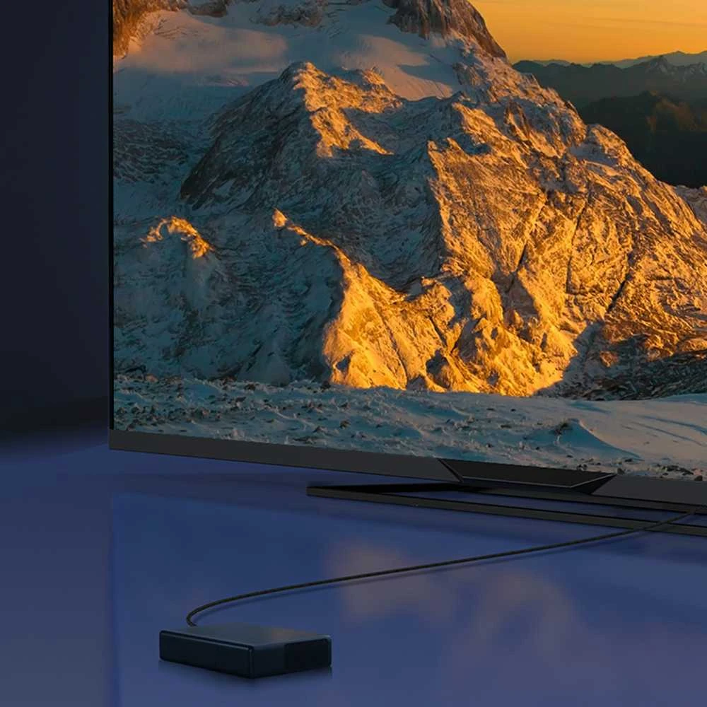 Kabelis HDMI-HDMI kištukai 2.0m (HDMI 2.1) juodas 8K 60Hz 48Gbps / 4K 120Hz, BASEUS
