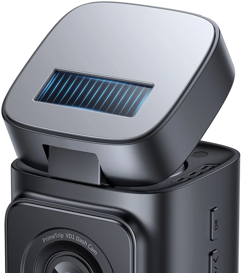 Baseus PrimeTrip VD1 Pro Car DVR 4K+1080p with Baterija - Juodas