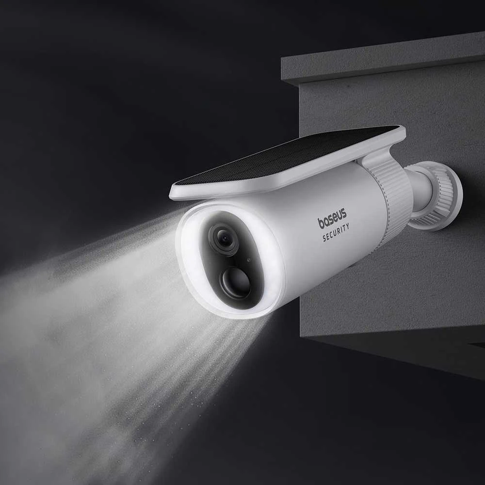 Baseus Security S1 2K lauko kamera – baltos spalvos