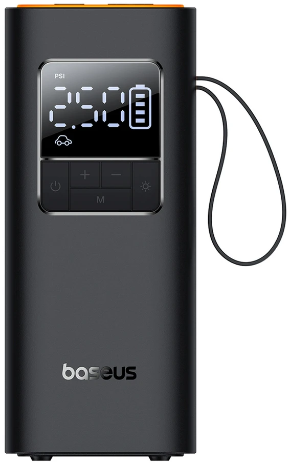 Baseus SuperMini Pro belaidis automobilio pripūtimas (juodas)