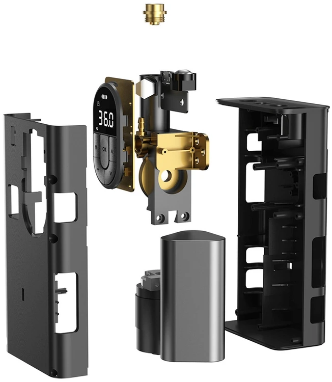 Baseus Energy Source automobilinis oro kompresorius – pilkas