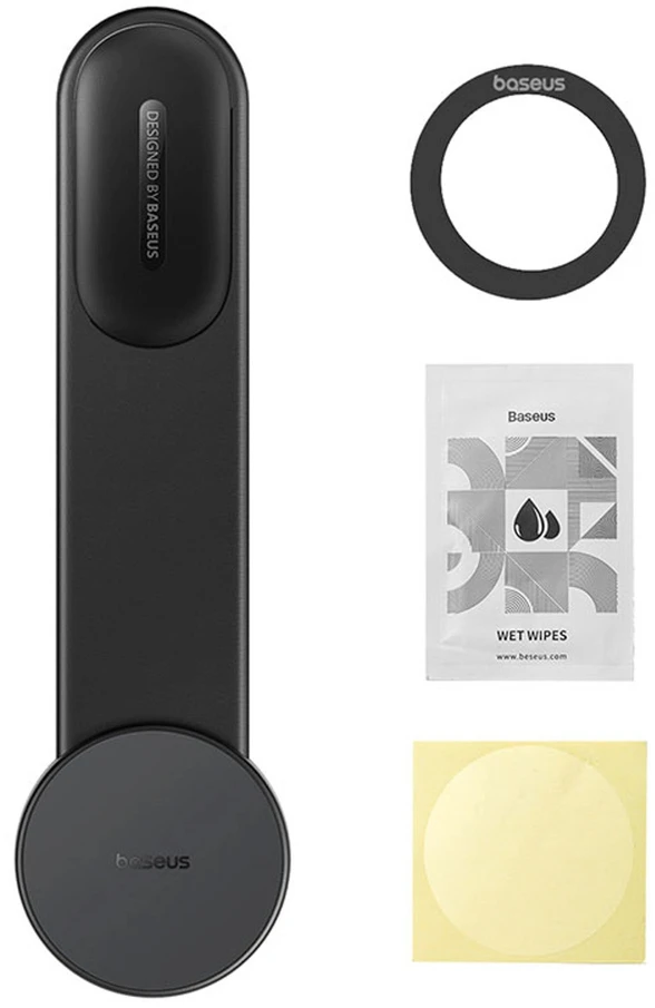 Baseus PrimeTrip C02 magnetinis automobilio laikiklis (juodas)