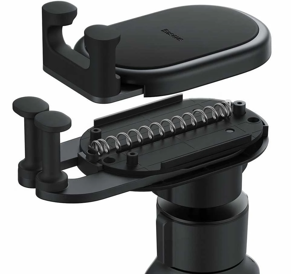 Baseus stabilus gravitacinis automobilinis telefono laikiklis ventiliacijos grotelėms - juodas