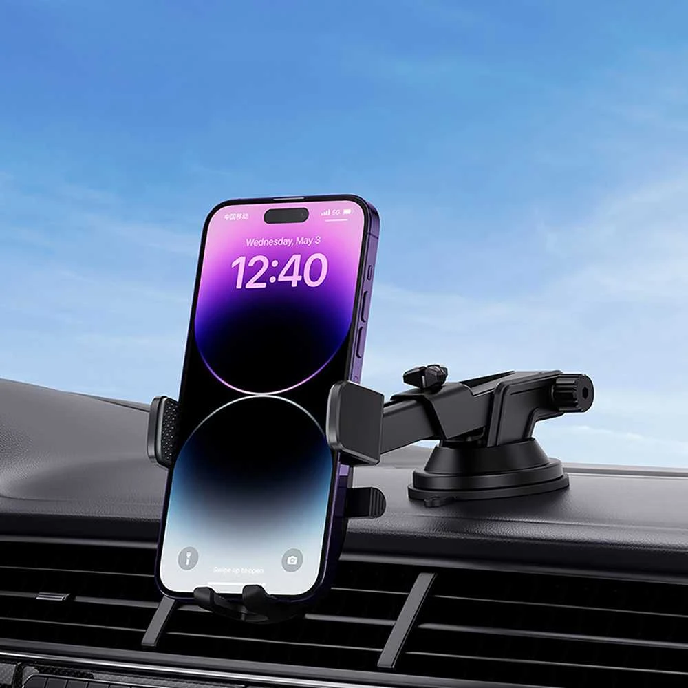 Automobilinio telefono laikiklis Baseus UltraControl (juodas)