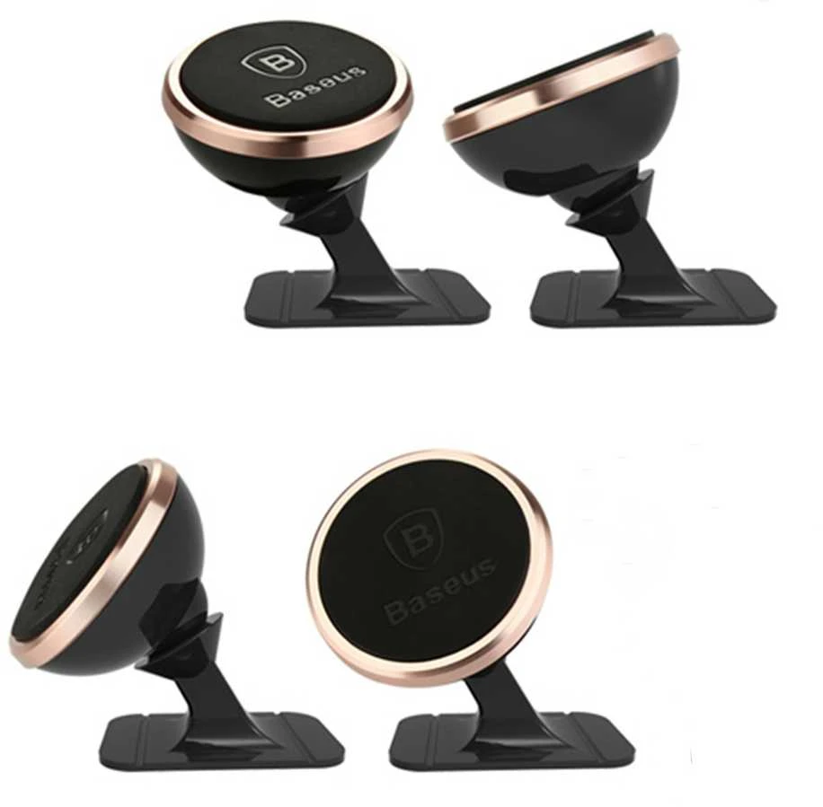 Baseus Magnetic automobilinis laikiklis išmaniajam telefonui (sidabrinis)