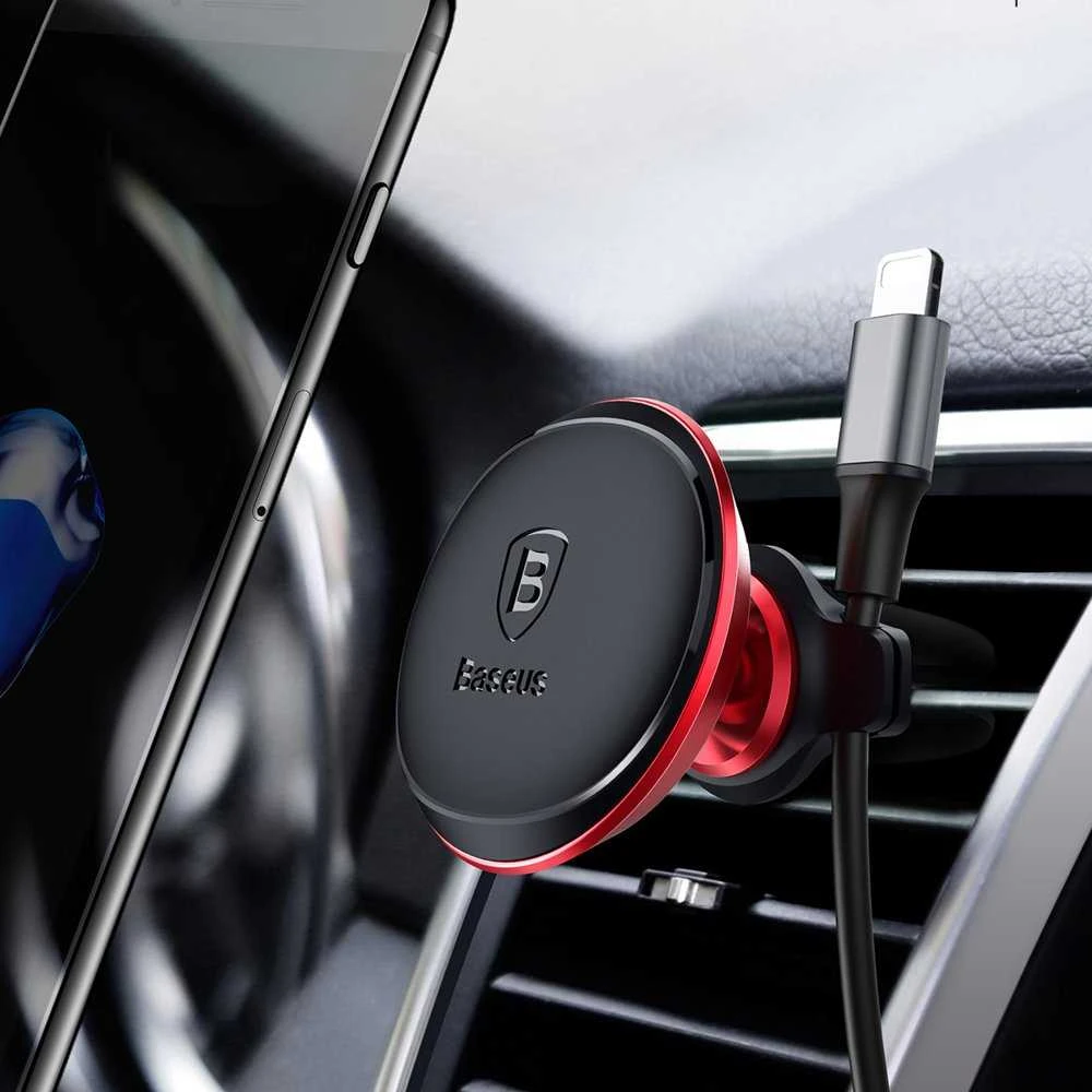 Automobilinis BASEUS magnetinis telefono laikiklis Auksinis