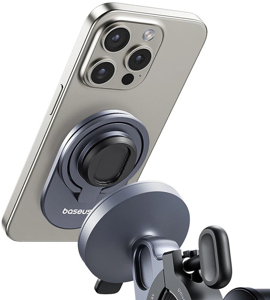 Baseus Telefono magnetinis laikiklis dviračiui PrimeTrip, juodas
