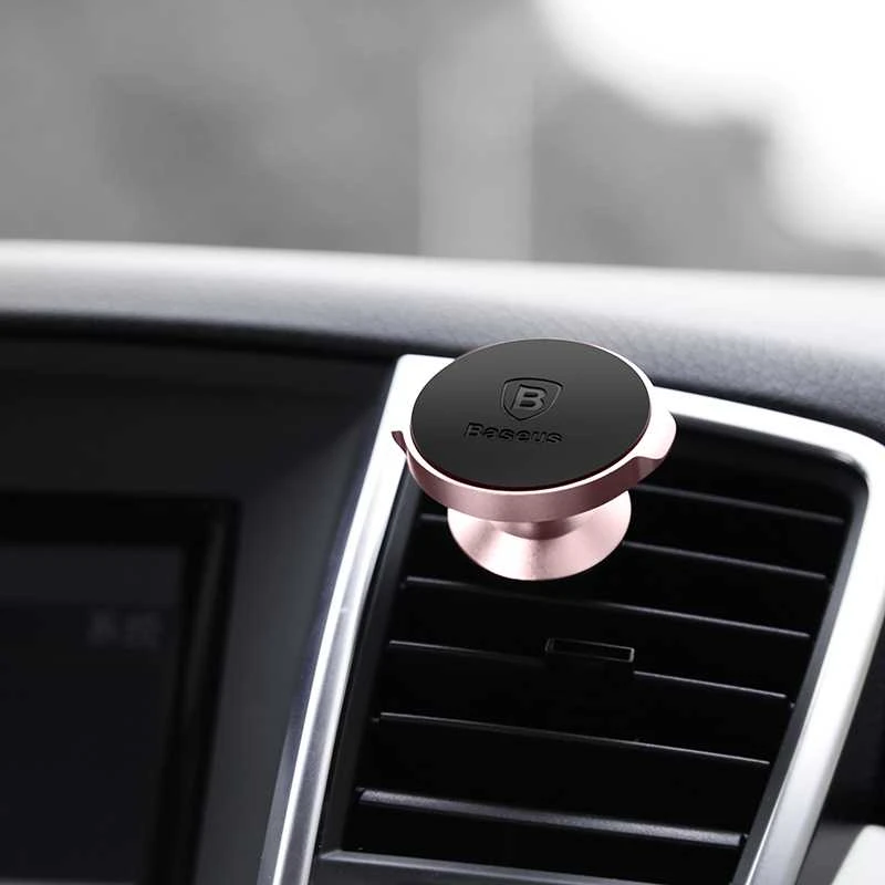 Baseus Kompaktiškas magnetinis automobilinis laikiklis, Juodas (SUER-A01)