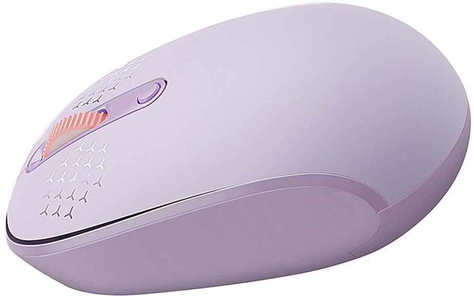 Belaidė pelė Baseus F01B Tri-mode 2.4G BT 5.0 1600 DPI (violetinė)