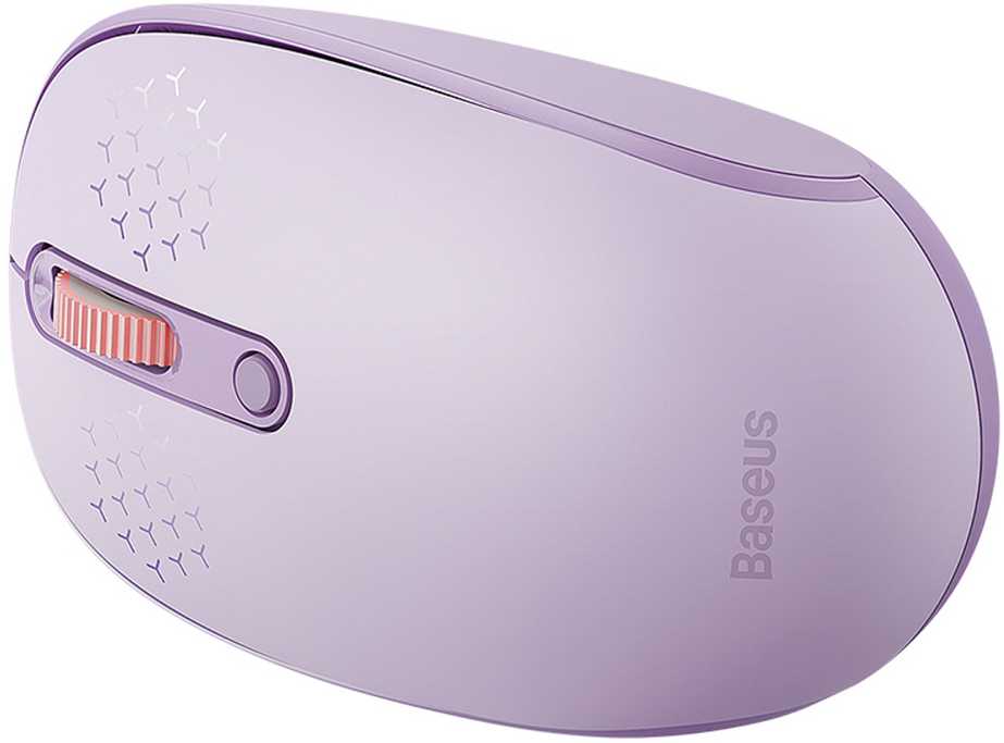 Belaidė pelė Baseus F01B Tri-mode 2.4G BT 5.0 1600 DPI (violetinė)