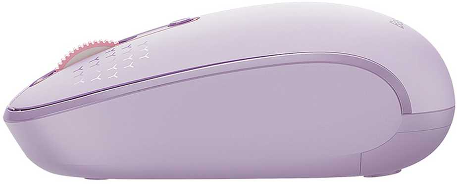 Belaidė pelė Baseus F01B Tri-mode 2.4G BT 5.0 1600 DPI (violetinė)