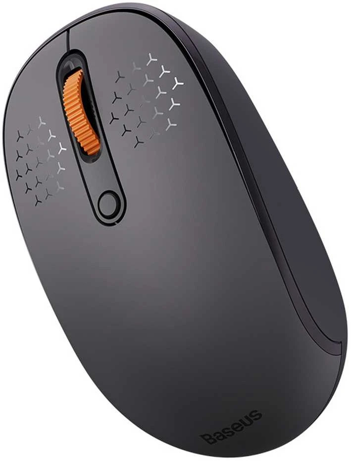 Belaidė pelė Baseus F01B Tri-mode 2.4G BT 5.0 1600 DPI (matinio pilka)